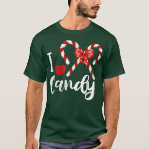 Candy Canes Christmasfor Kids Toddlers Candy Lover T-Shirt
