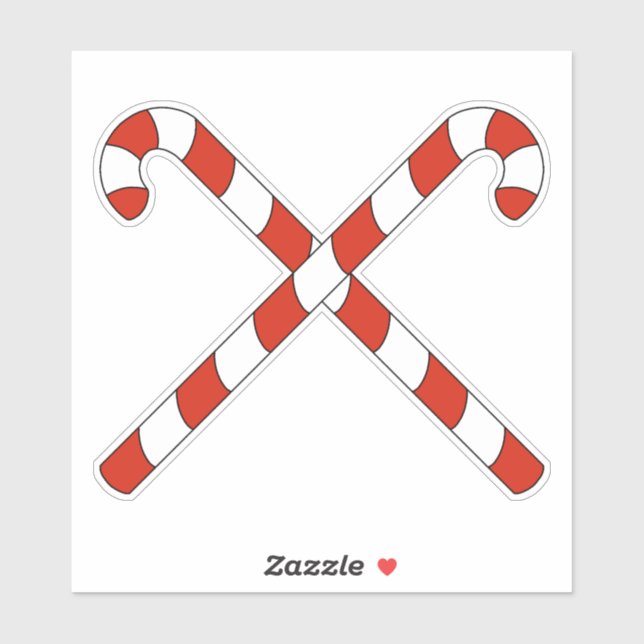 Candy Canes Crossed (Sheet)