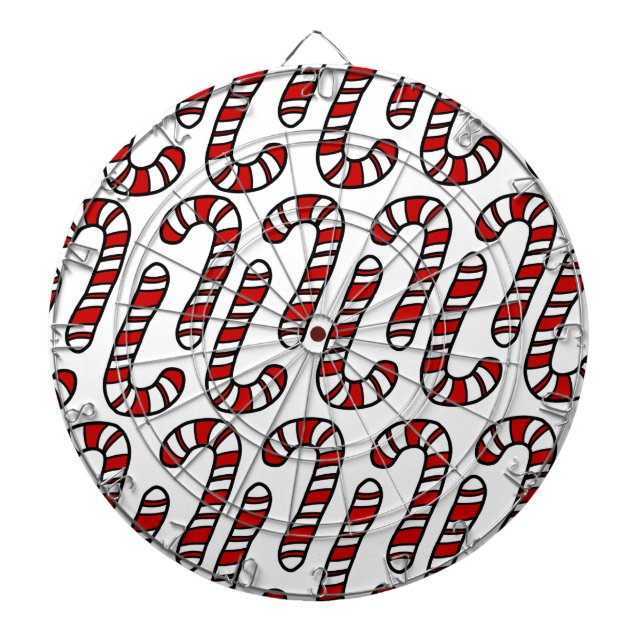 Candy Canes Dartboard (Front)