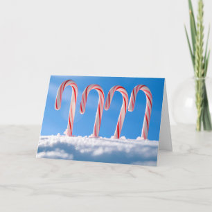 Candy Canes Holiday Card