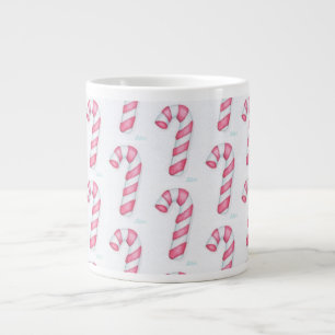 Candy Canes Large Coffee Mug