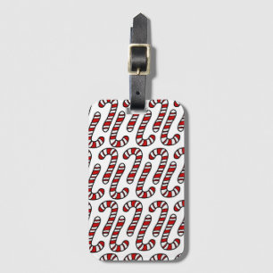 Candy Canes Luggage Tag