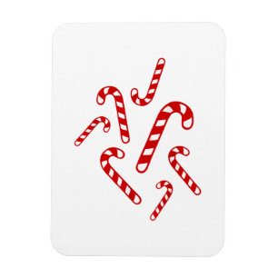 Candy canes  magnet