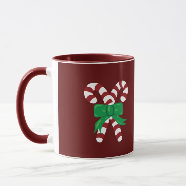 Candy Canes Mug (Left)