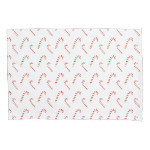 Candy Canes Pattern Pillowcase