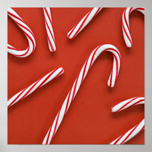 Candy Canes Poster