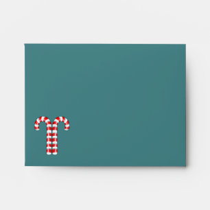 Candy Canes red A2 Envelope