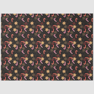 Candy Canes, Snowflakes, Stars and Holly Tissue Paper