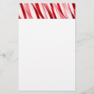 Candy Canes Stationery