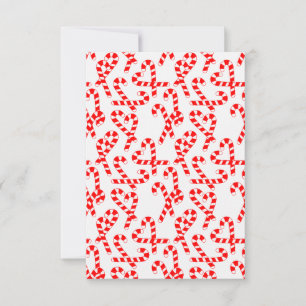 Candy Canes Thank You Card