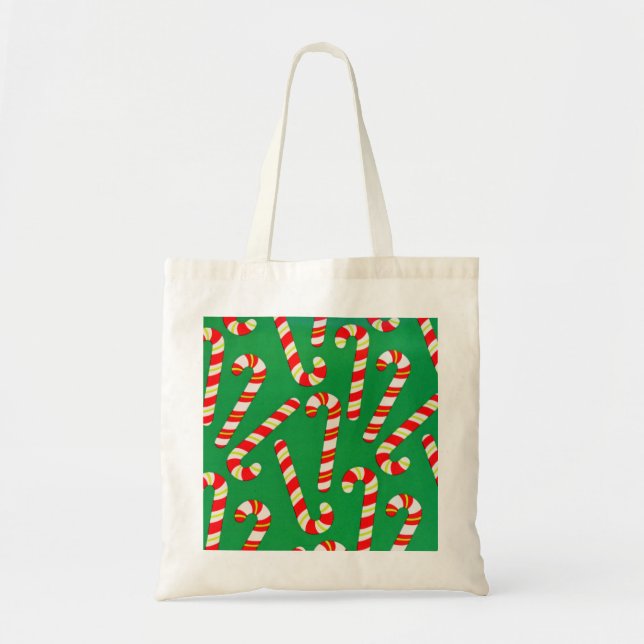 Candy Canes Tote Bag (Front)