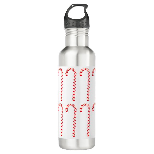 Candy Canes Water Bottle (Front)
