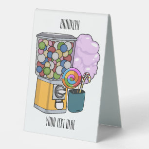 Candy cartoon illustration