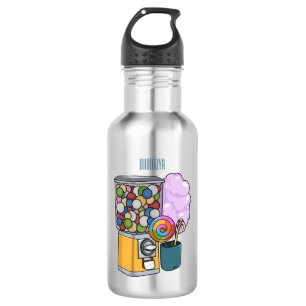 Candy cartoon illustration 532 ml water bottle