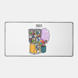 Candy cartoon illustration  desk mat