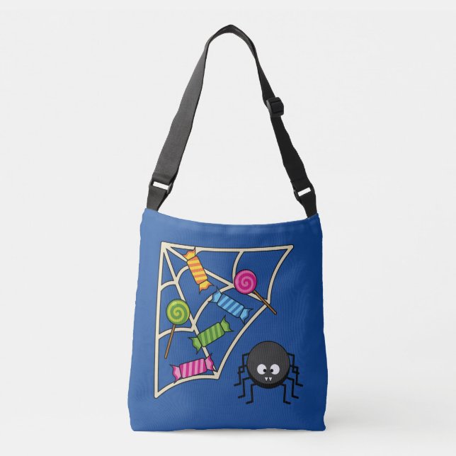Candy Catcher Spider Crossbody Bag (Front)