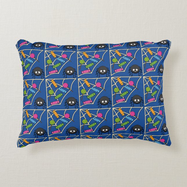 Candy Catcher Spider Decorative Cushion (Front)