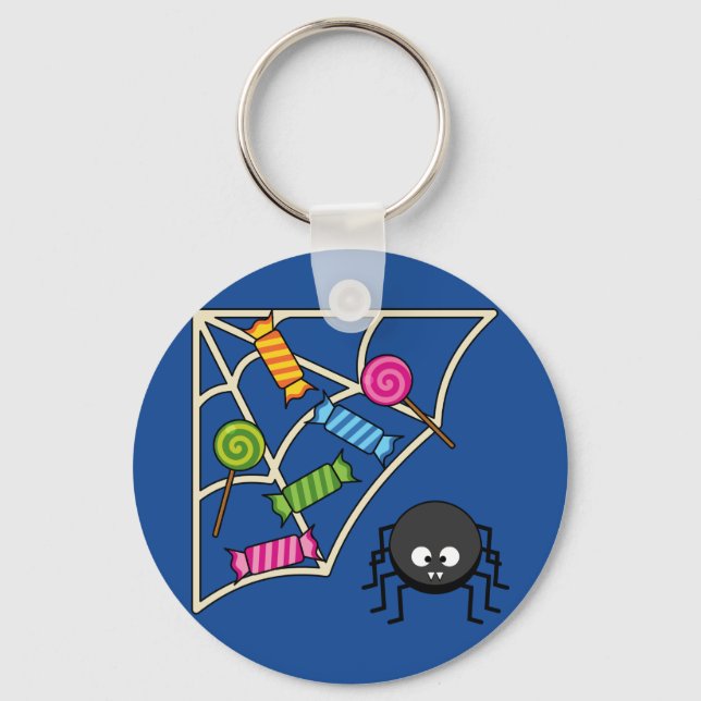 Candy Catcher Spider Key Ring (Front)