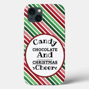 Candy Chocolate and Christmas Cheer iPhone 13 Case
