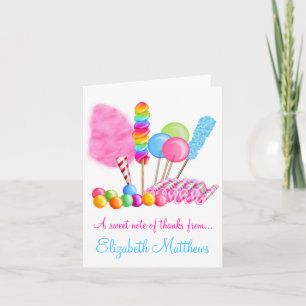 Candy Circus Note Cards