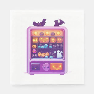 Candy Claw Machine Napkin