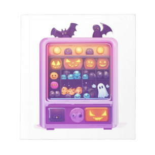 Candy Claw Machine Notepad