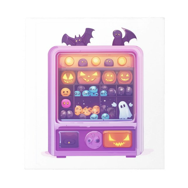 Candy Claw Machine Notepad (Front)