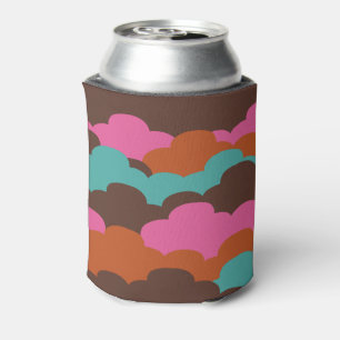 Candy Clouds custom monogram drink coolers