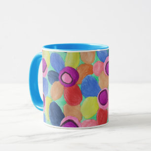 Candy Color Flowers Mug