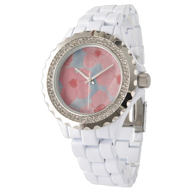 Candy Color Flowers Watch (Angled)