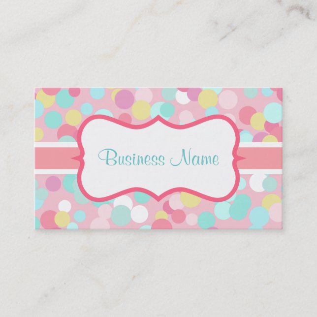 Candy Colour Business Card (Front)