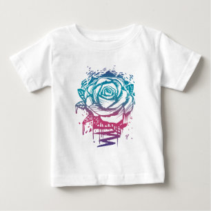 Candy Colour Rose Baby T-Shirt