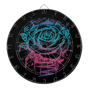 Candy Colour Rose Dartboard