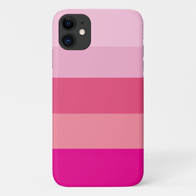 Candy Colour Stripes Pattern Case-Mate iPhone Case (Back)
