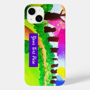 Candy Colour Trees - iPhone Case