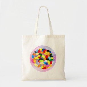 Candy colourful sweet jelly lollies tote bag