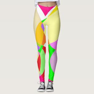 Candy colours big pastel divine design leggings
