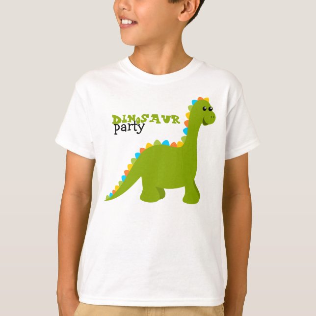 Candy Colours Dino T-Shirt (Front)