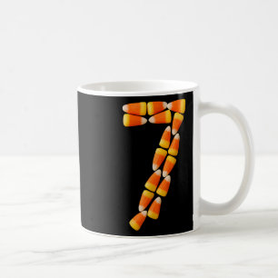 Candy Corn 7 Halloween 67 Funny Humor Coffee Mug