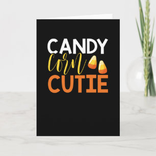 Candy corn card