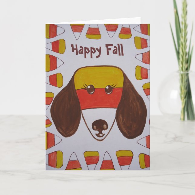 Candy Corn Card (Front)