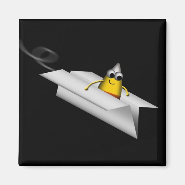 Candy Corn Chaos - Funny 4 of 4 - Magnet (Front)