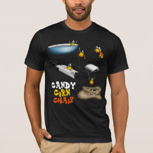 Candy Corn Chaos - Funny Halloween Shirt