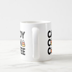 Candy Corn Coffee Mug – Funny Halloween Fall Cup