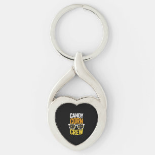 Candy Corn Crew Halloween TShirt Party Sunglasses Key Ring