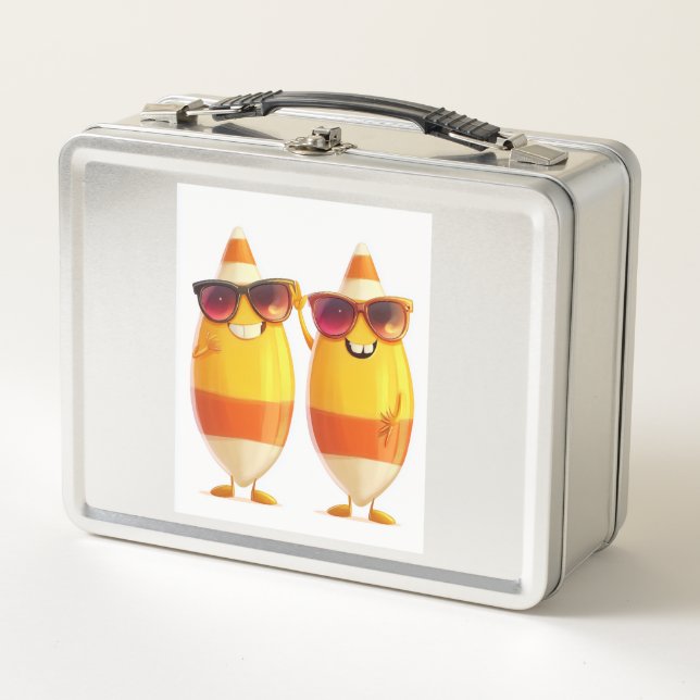  Candy Corn Crew Metal Lunch Box (Front)