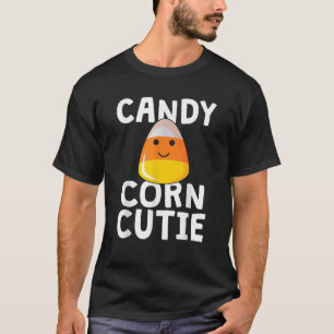 Candy Corn Cutie Gift Kids Boys Kawaii Women Girls T-Shirt