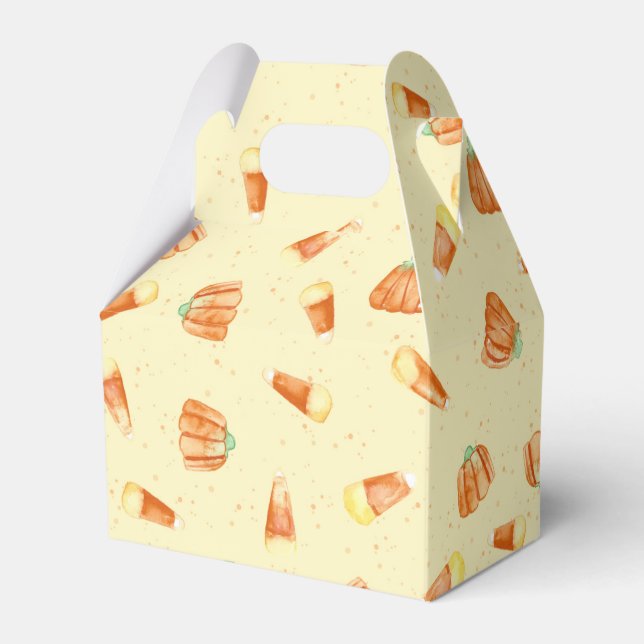 Candy Corn Favour Box (Front Side)
