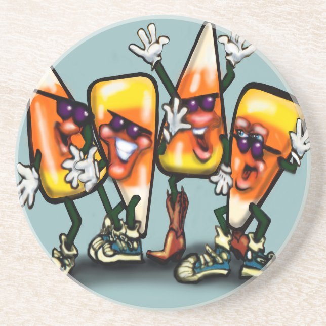 Candy Corn Gang Coaster (Front)