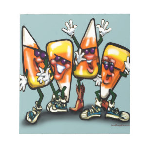 Candy Corn Gang Notepad